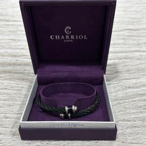 Charriol Black and Silver Bracelet